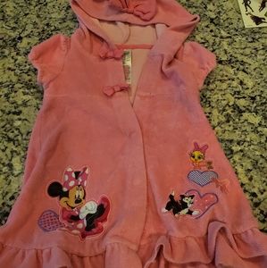 Minnie Mouse swim coverup